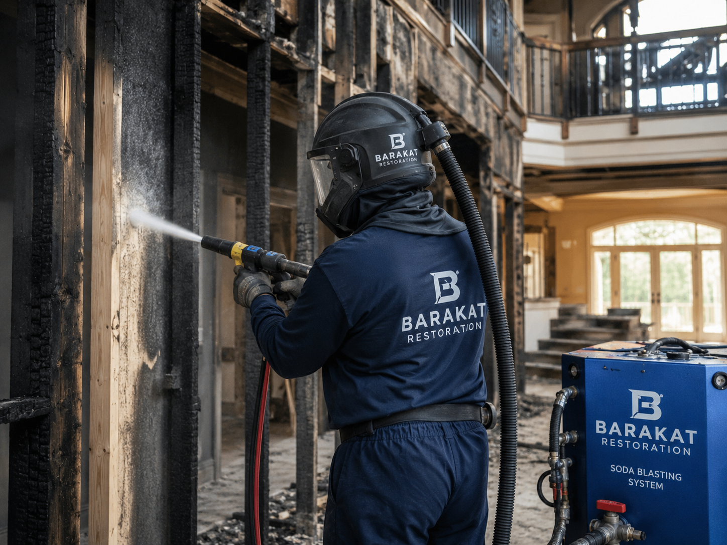 Fire and Smoke Damage Cleanup Support